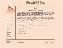 Tablet Screenshot of plzensky-kraj.klub-bechtereviku.cz
